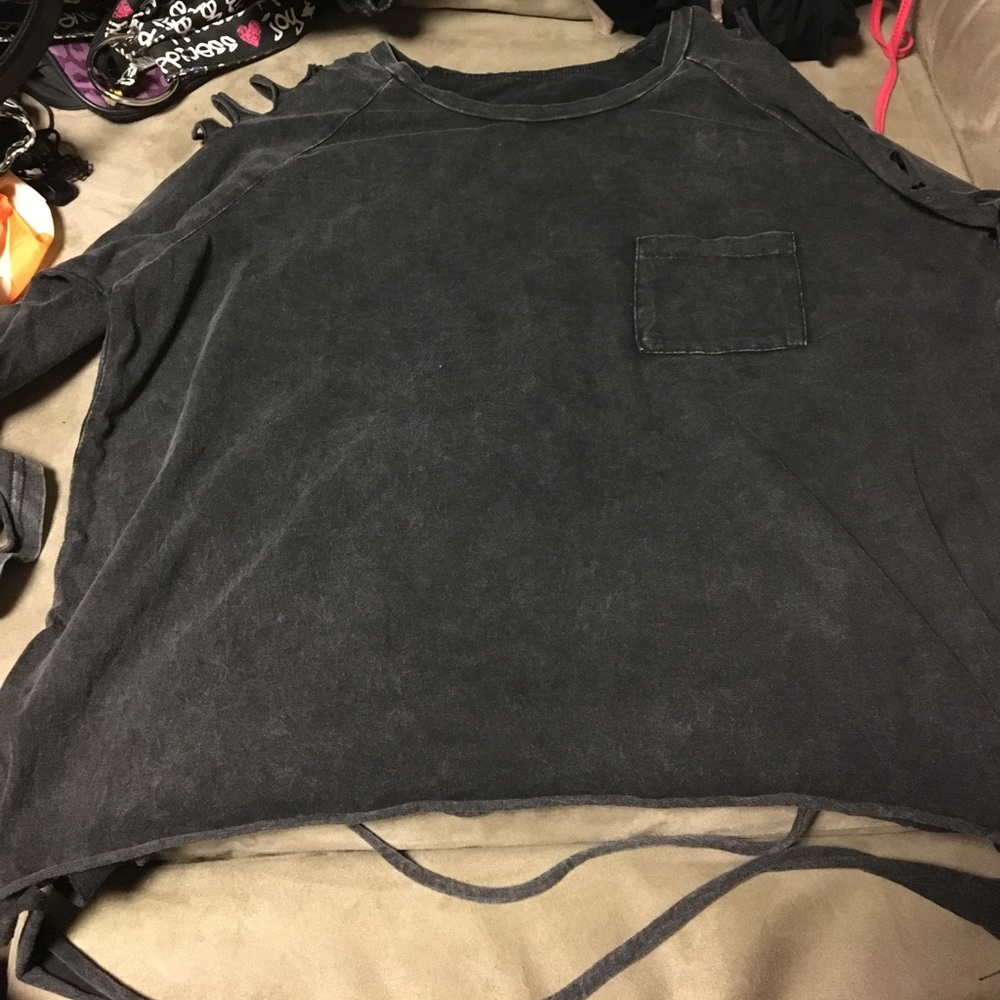 Black long sleeve shirt