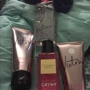 Victoria’s Secret mists, lotion and body wash