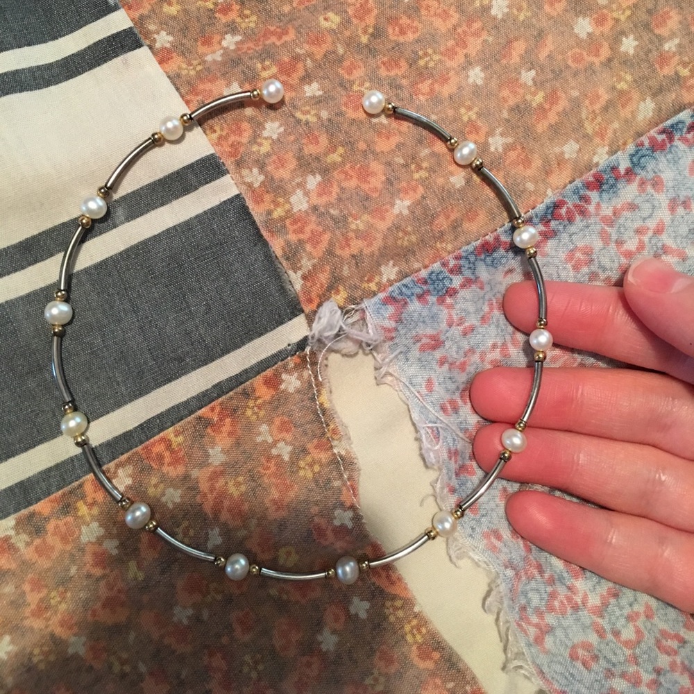 Honora pearl choker necklace