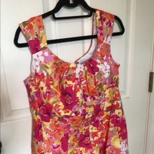 Dress barn woman 14 floral dress