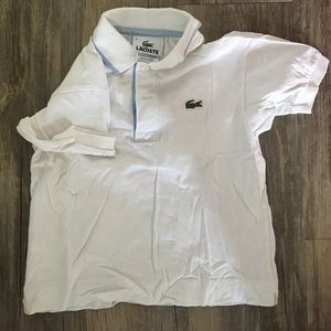 White collar shirt