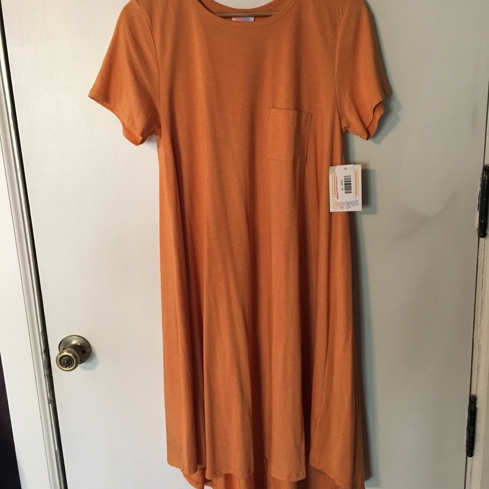 NWT LuLaRoe Carly - Orange - M