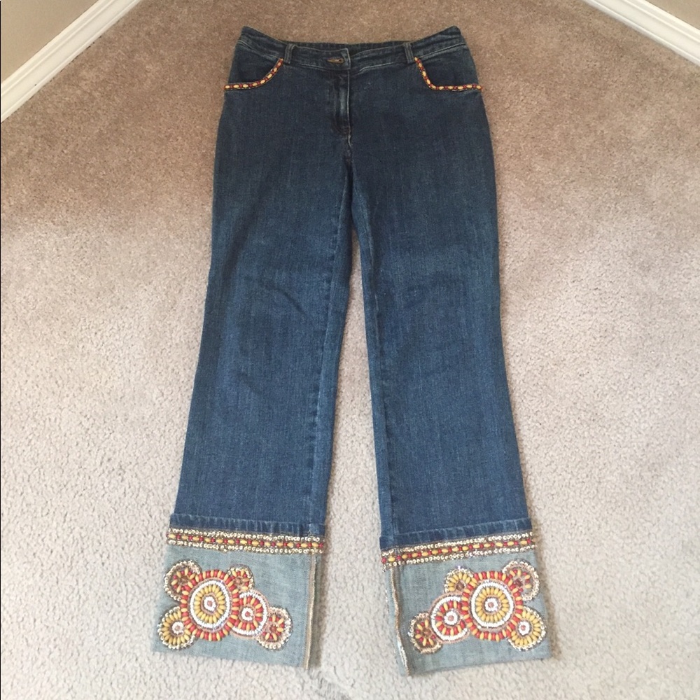 Fashionable Capri jeans 👖
