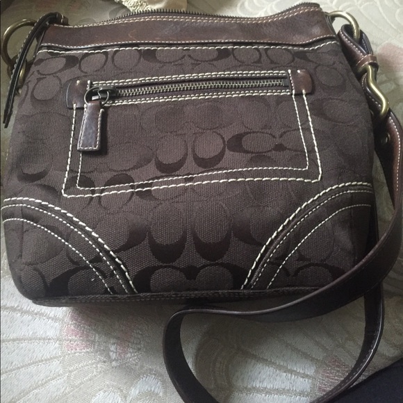 COACH SIGNATURE DUFFLE BAG - Picture 7 of 8