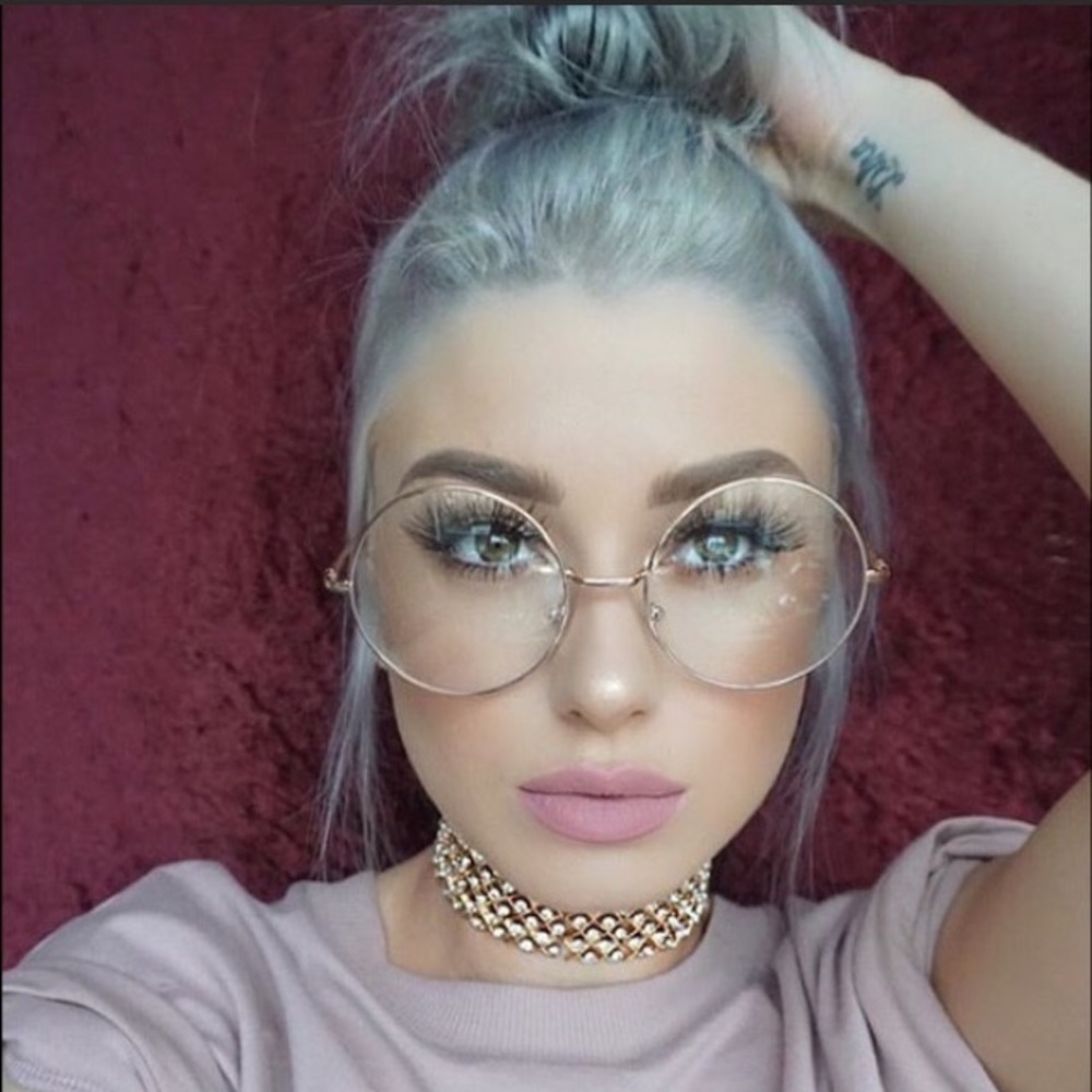 💥Retro Big Round Metal Frames 👓 💥