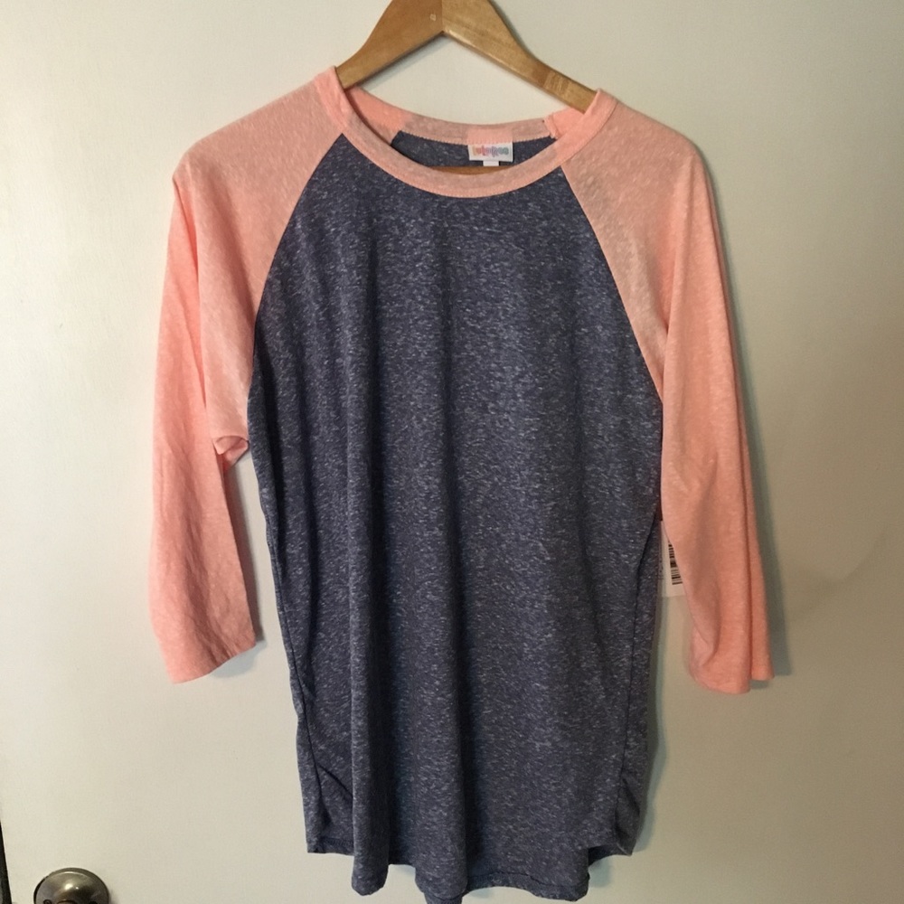 NWT LuLaRoe Randy - pink/blue - XL