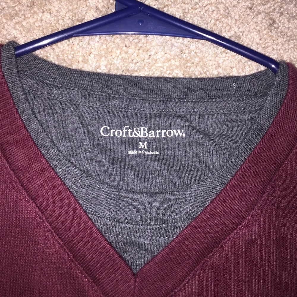 Soft Maroon Sweater - Picture 2 of 2