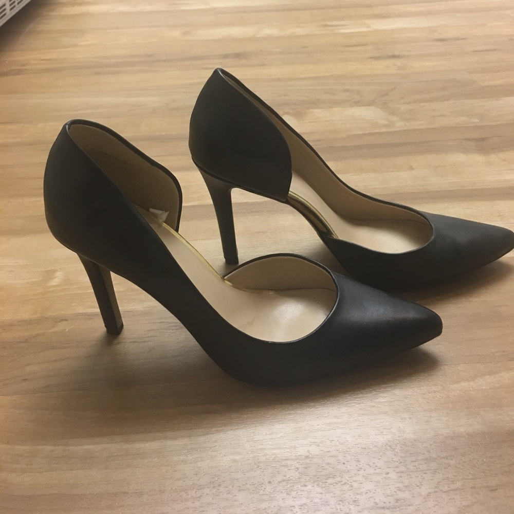 Black heels by Merona