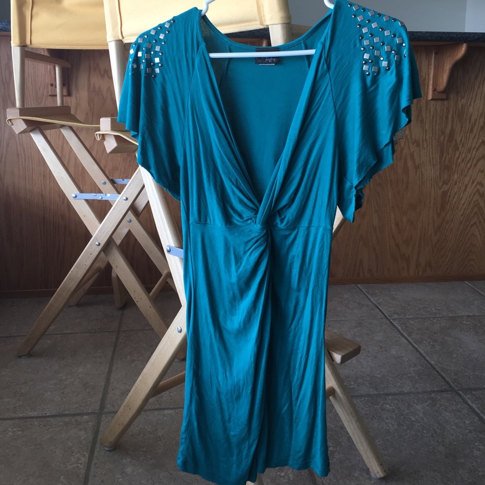 Teal-blue soft Daytrip shirt