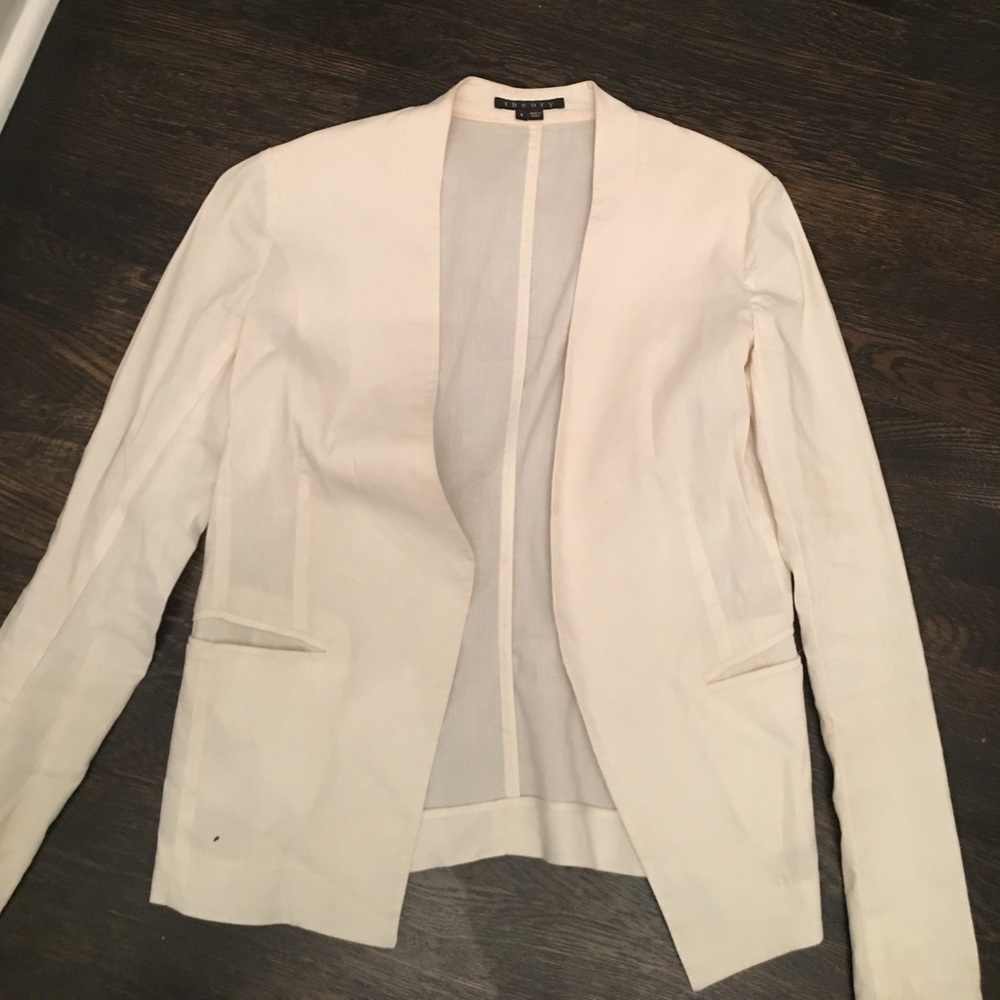 Theory linen blazer