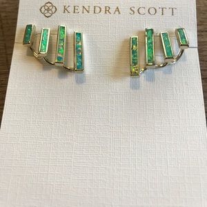 Kendra Scott Opal Dawson Earclimbers HTF RARE!!