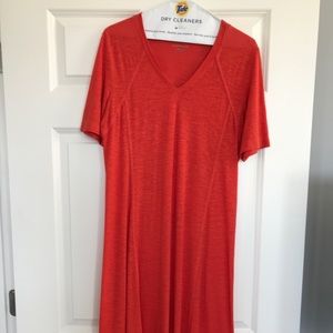 Eileen fisher knee length shorts sleeve dress
