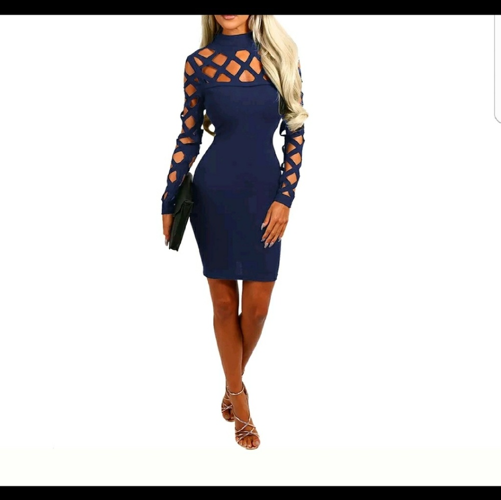 Beautiful sexy cutout dress
