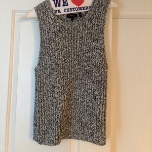 Theory sleeveless chunky sweater