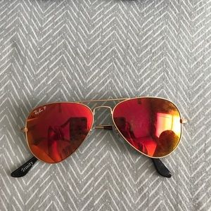 Authentic aviator Ray Bans