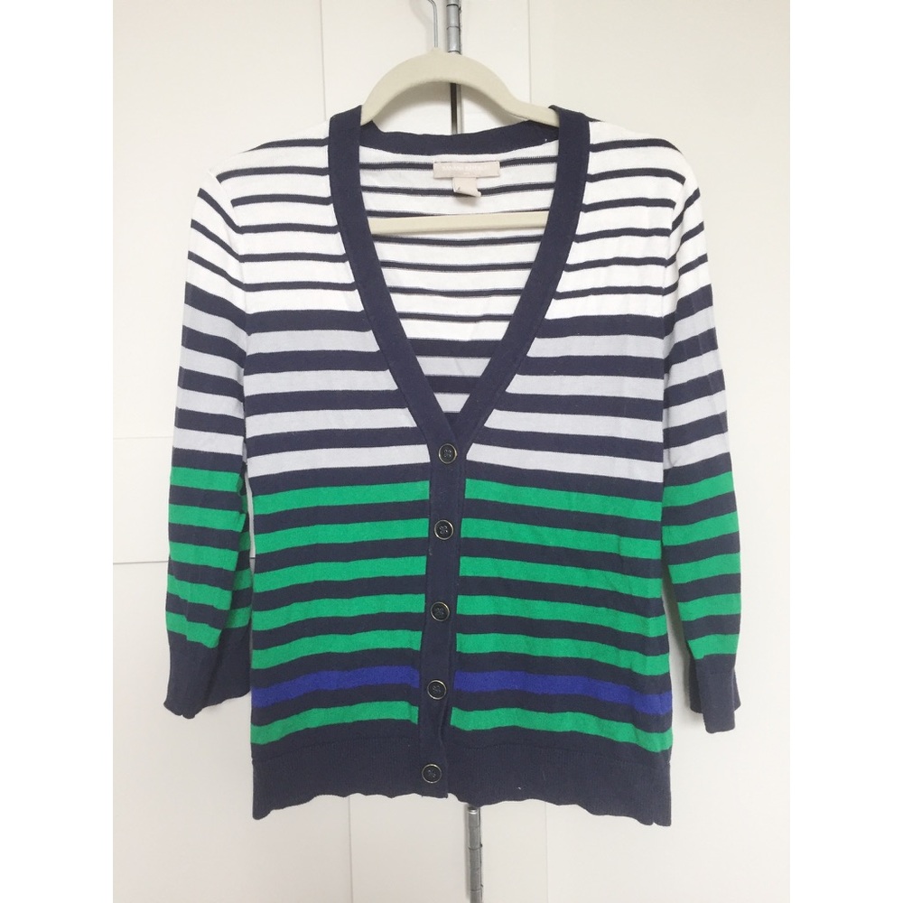 Banana Republic Striped Cardigan