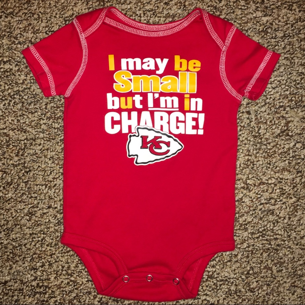 12 month KC Chiefs onsie