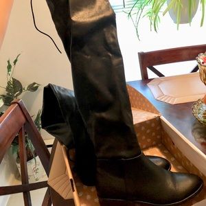 Knee-high boots size 8