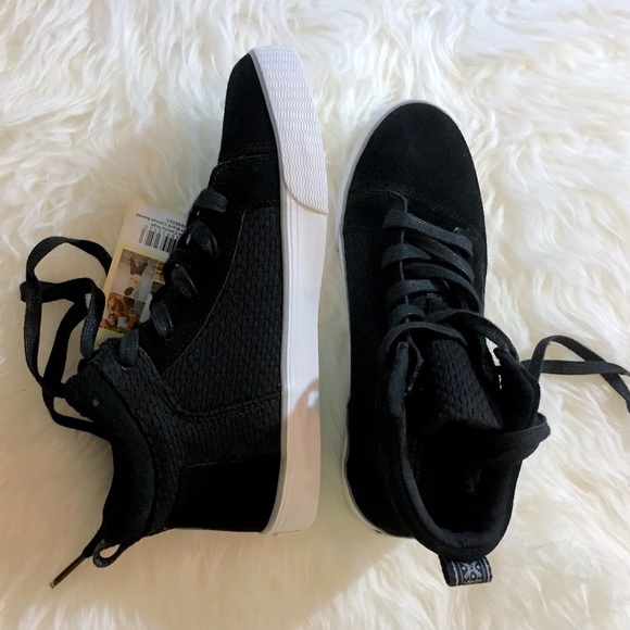 HP🎉 TOM’S NWT Camila High jet black canvas suede - Picture 3 of 8