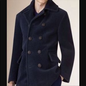 Men’s Burberry wool& alpaca pea coat