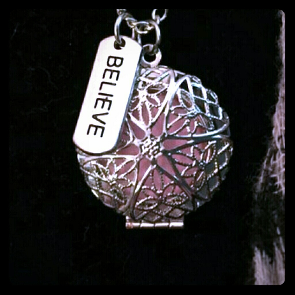 Essential oil Locket with necklace