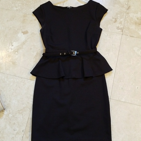 New York and company black peplum dress - Picture 2 of 5