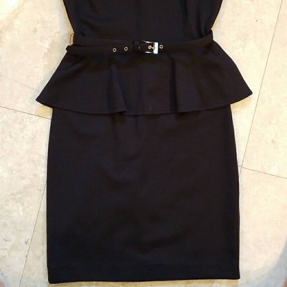 New York and company black peplum dress - Picture 4 of 5