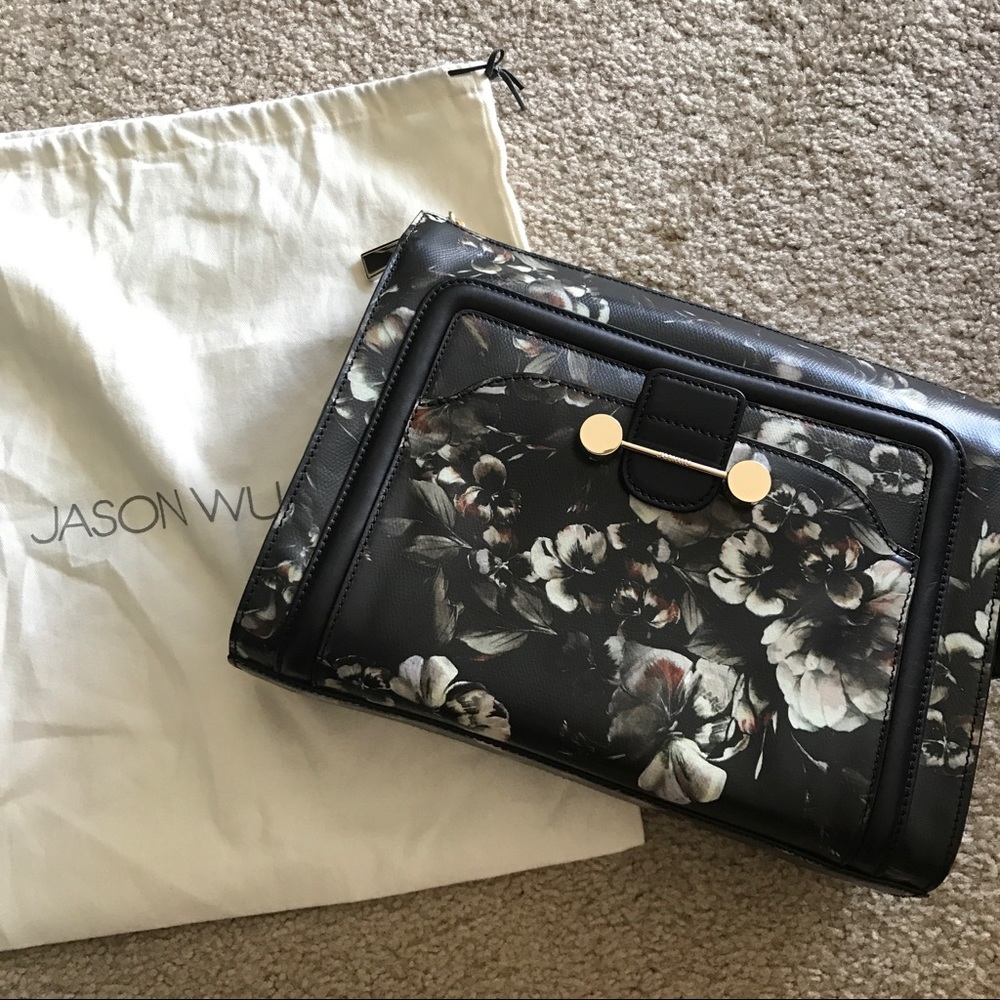 Gorgeous floral Jason Wu clutch