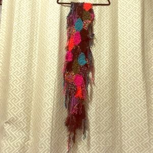 Steve Madden crochet knit scarf