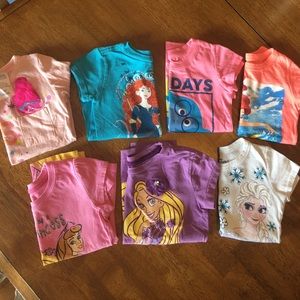 Disney Princess T-shirt collection