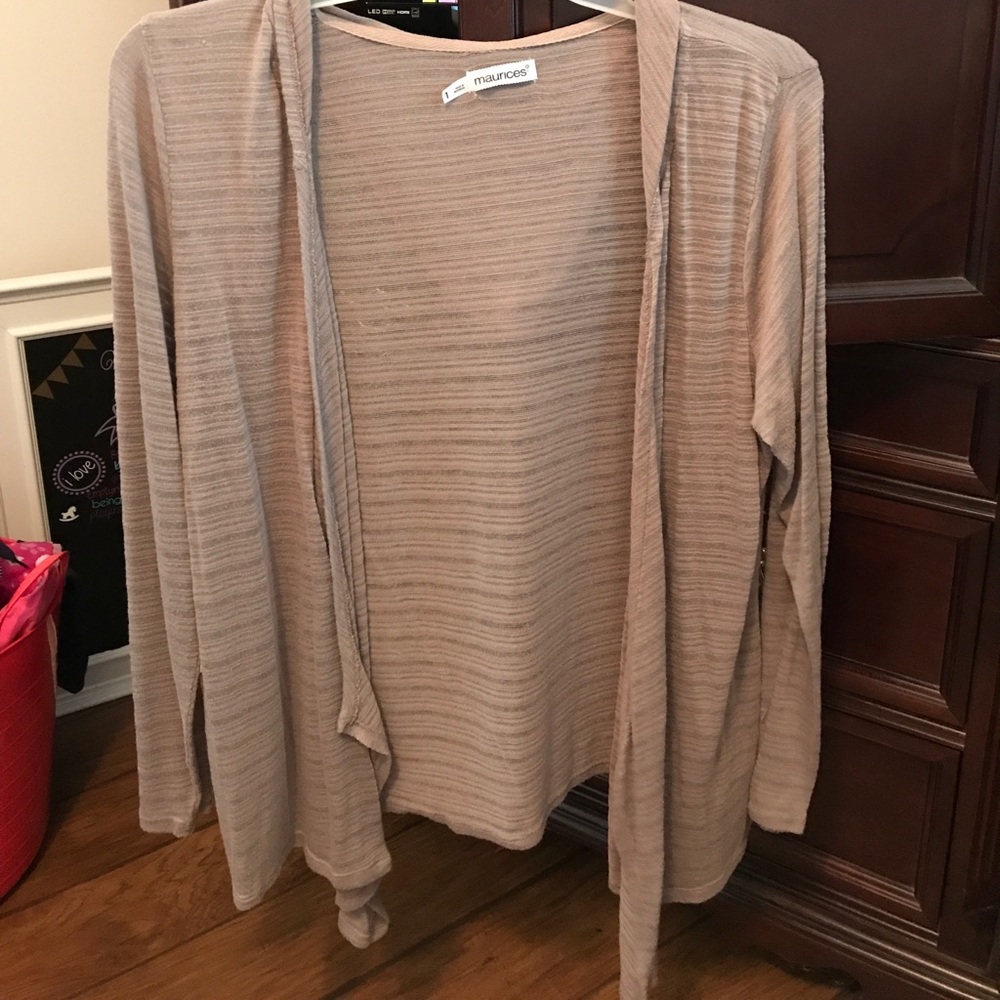 Maurice's cardigan