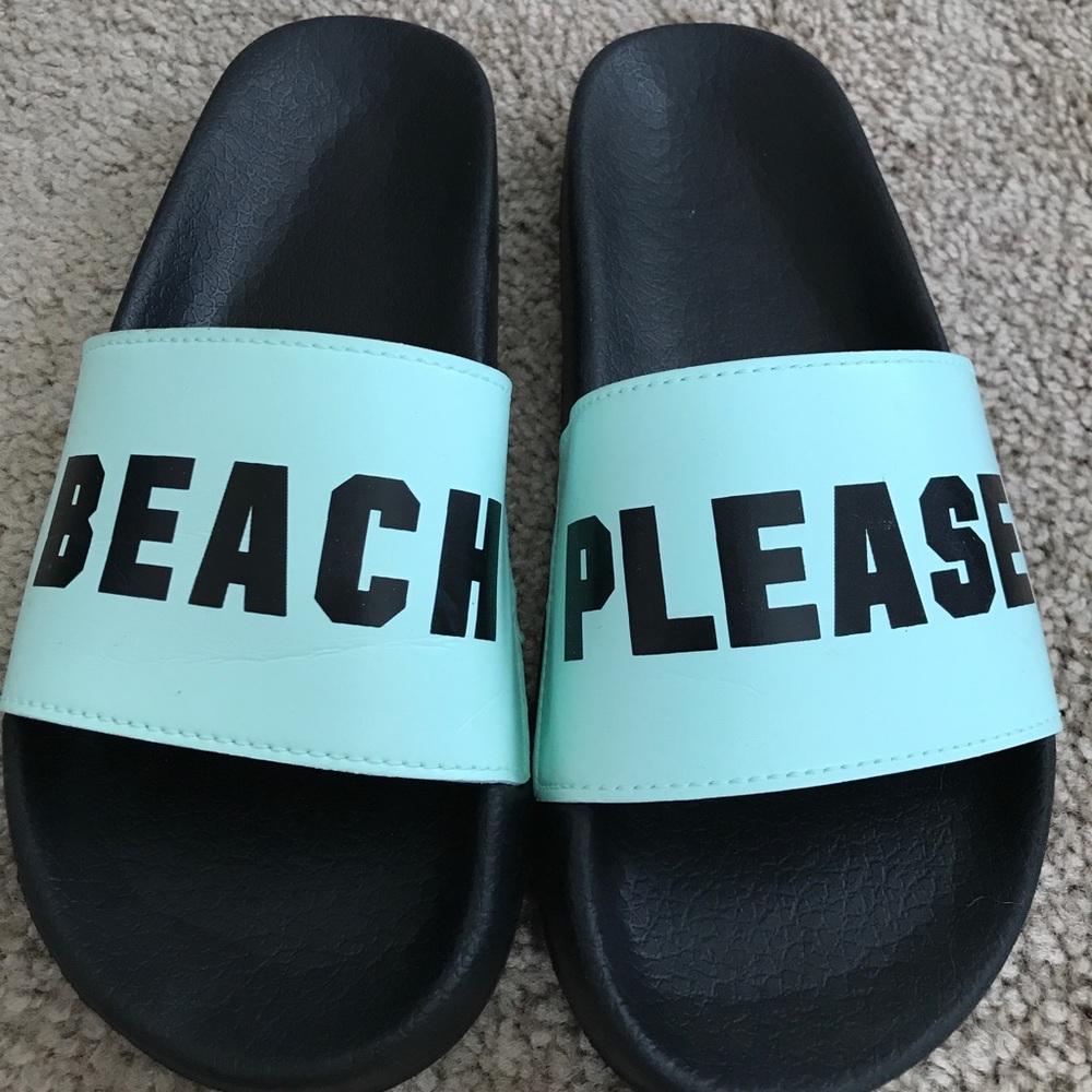 Pink Beach Please sandals