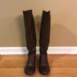 Women’s Tall Brown Dress Boots- Size 9.5- Brown