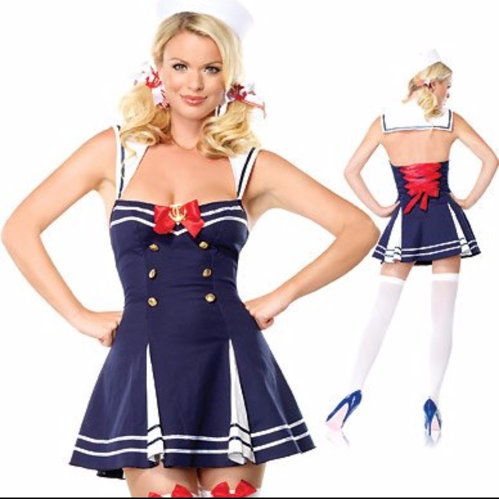 Leg Avenue Flirty Sailor Costume. So cute and sexy