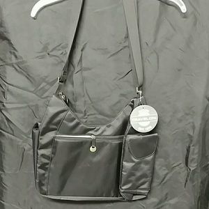 RFID blocking travel shoulder  bag