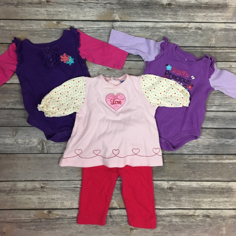 Infant girls 4 piece lot