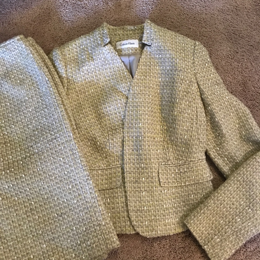 Calvin Klein professional business suit skirt set