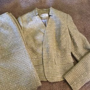 Calvin Klein professional business suit skirt set