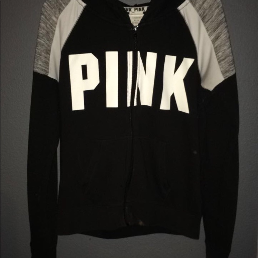 PINK Zip Up Hoodie