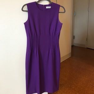Purple Calvin Klein dress