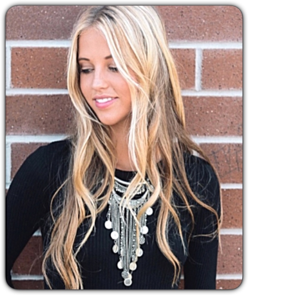 Bohemian Chic Silver Statement Necklace - Picture 6 of 6