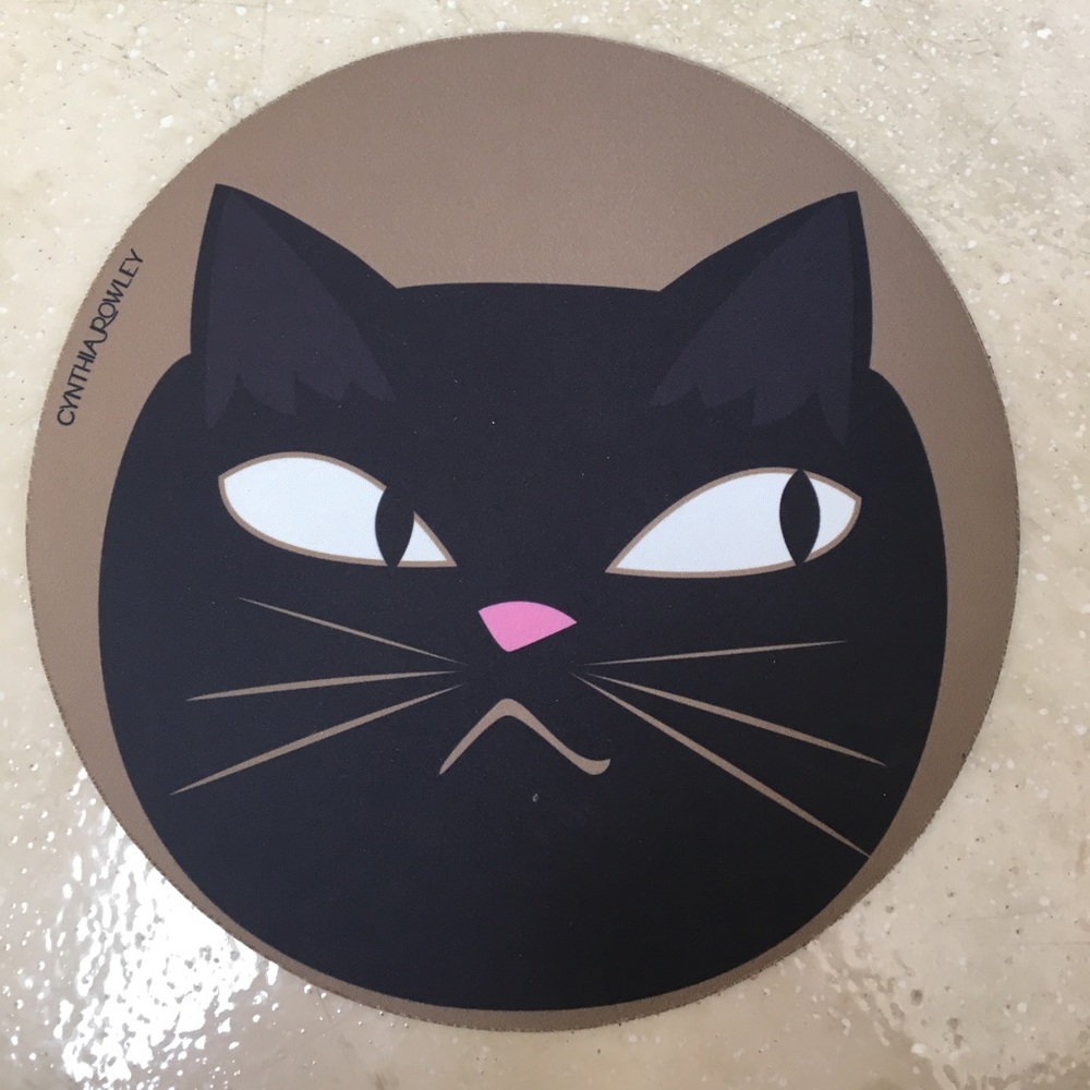 Cynthia Rowley Cat Mousepad