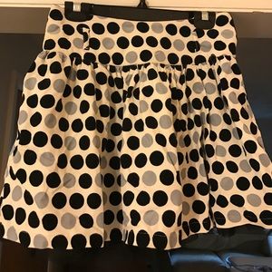 Polka dot skirt
