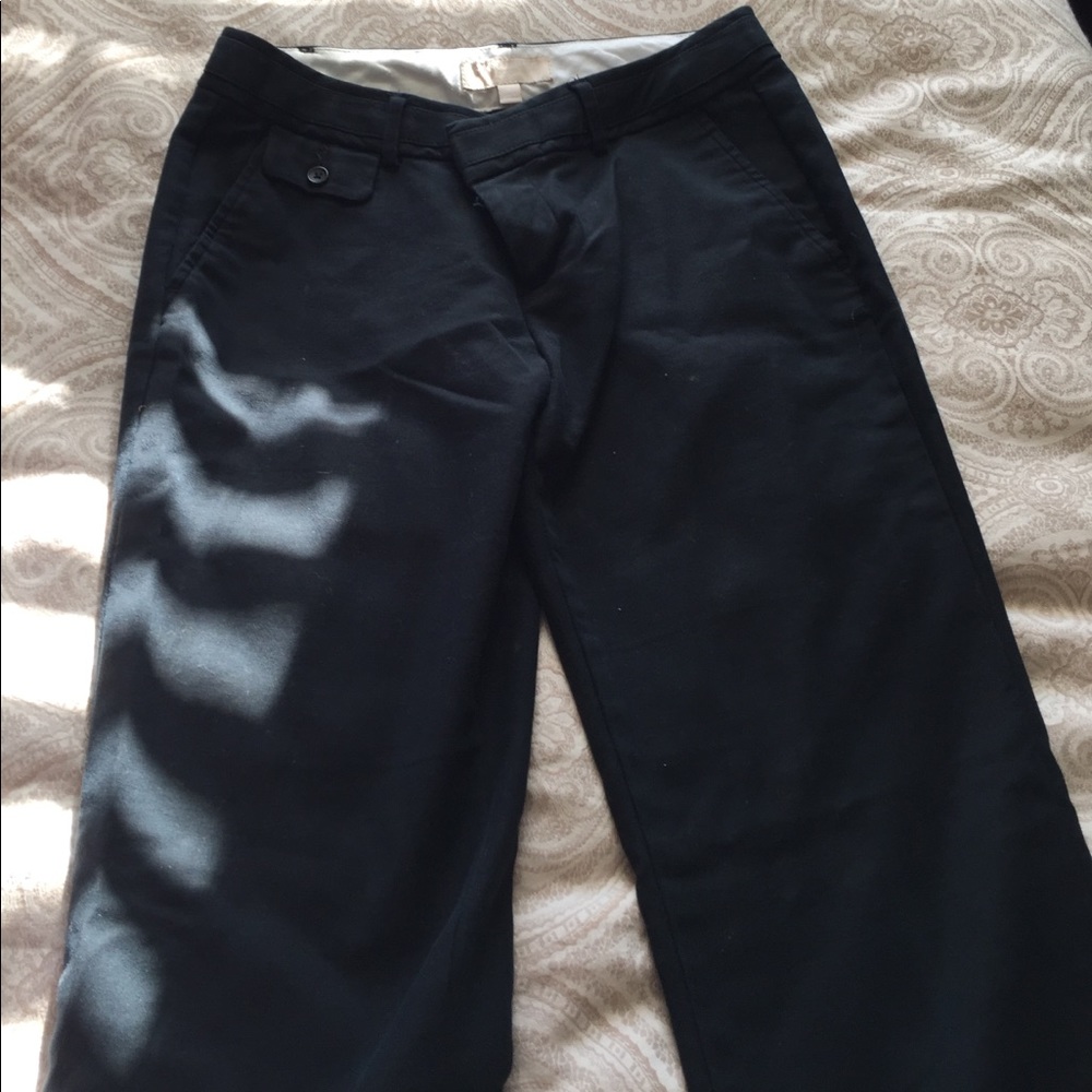Banana Republic Ryan Fit Black Trouser Size 2