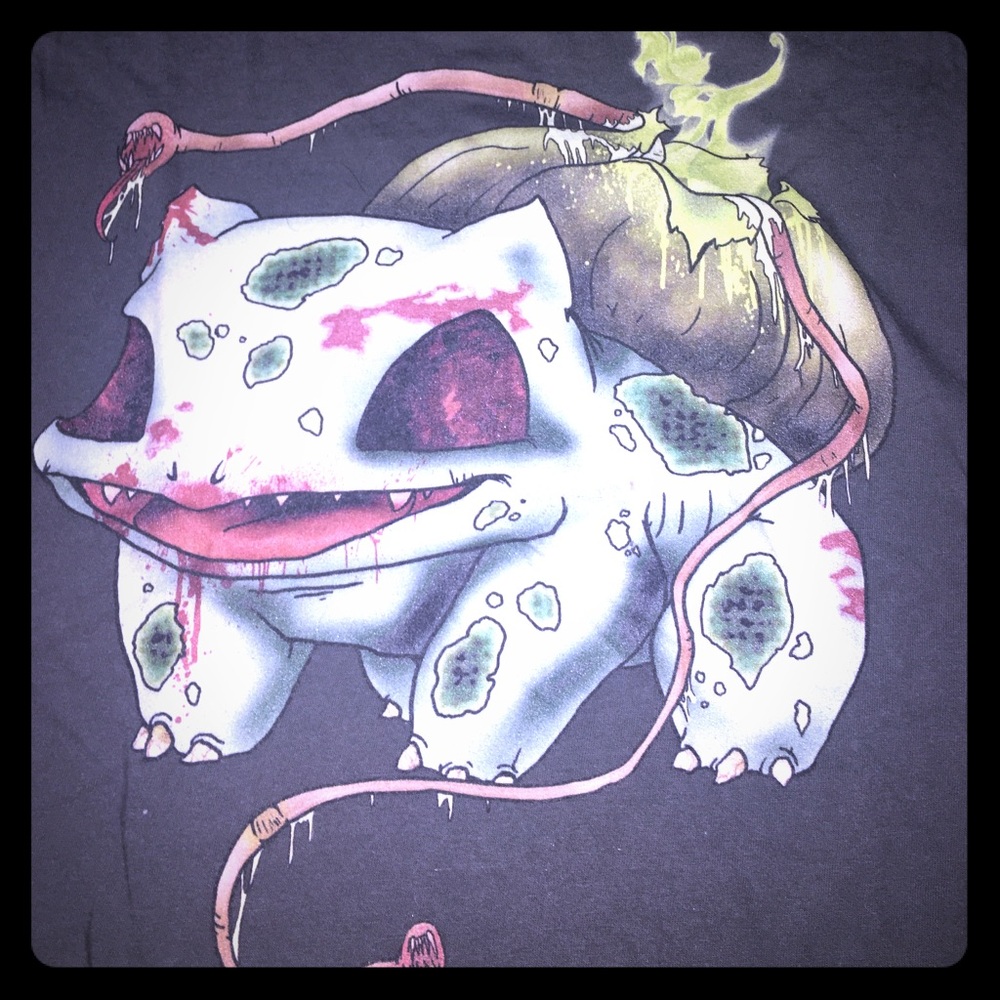 Zombie Pokémon Bulbasaur Shirt