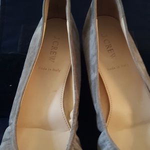 J CREW Audrey suede flats
