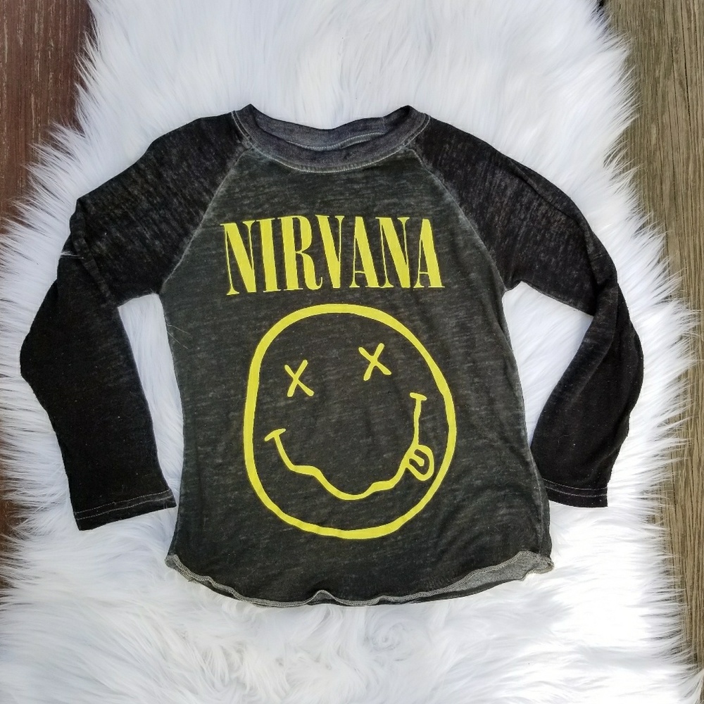 |Nirvana| Kids Top
