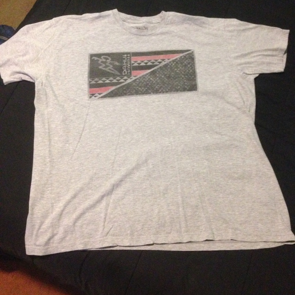 XXL Dahui Hawaii grey t shirt