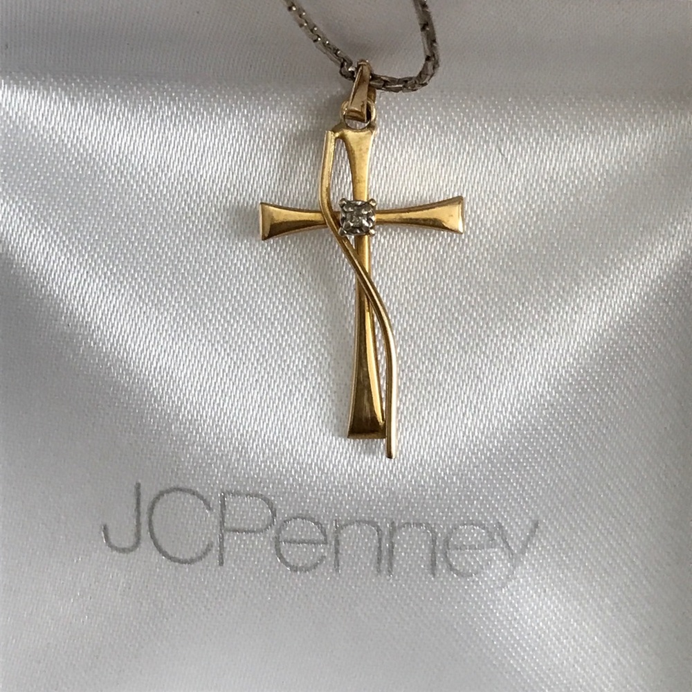 Gold plated Cross Necklace