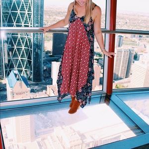 En Creme Bandana Printed Maxi